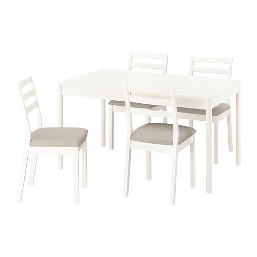 TONSTAD/TONSTAD table and 4 chairs