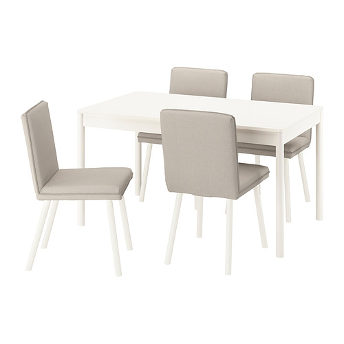 TONSTAD/TONSTAD table and 4 chairs