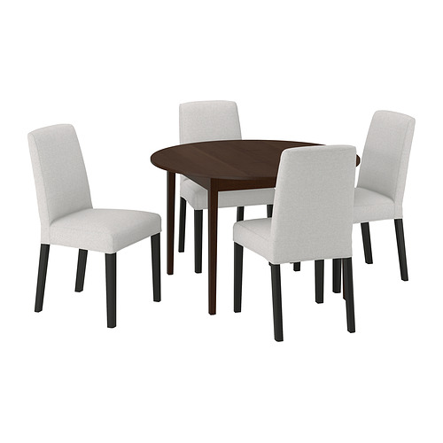 NÄSINGE / BERGMUND, mesa con 4 sillas. 1 de 7 open dialog