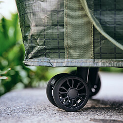 KOMPISHÄNG shopping bag with wheels