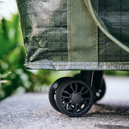 KOMPISHÄNG shopping bag with wheels