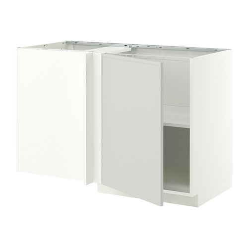 METOD, corner base cabinet with shelf. 1 of 2 open dialog