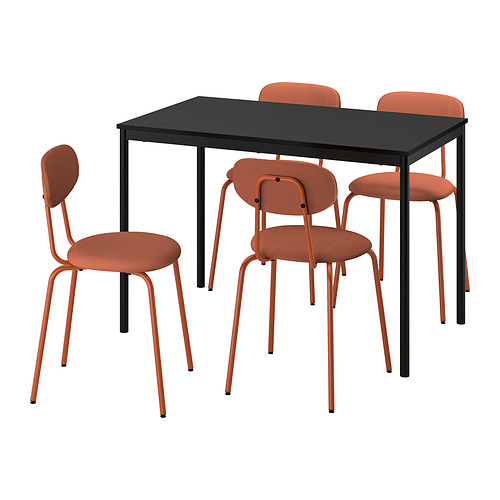SANDSBERG / ÖSTANÖ, mesa con 4 sillas. 1 de 8 open dialog