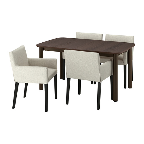 STRANDTORP / MÅRENÄS, mesa extensible y 4 sillas. 1 de 7 open dialog