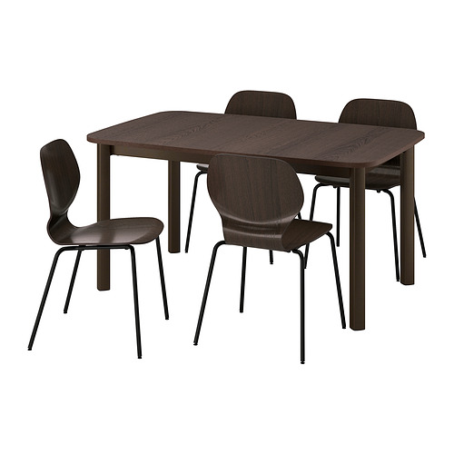 STRANDTORP / SIGTRYGG, Mesa extensible y 4 sillas. 1 de 10 open dialog