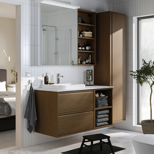 ÄNGSJÖN / BACKSJÖN, Mueble lavamanos con llave BROGRUND, 2 de 8 open dialog