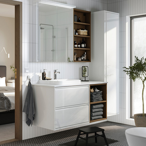 ÄNGSJÖN / BACKSJÖN, Mueble lavamanos con llave BROGRUND, 2 de 8 open dialog