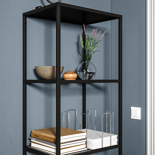 VITTSJÖ, shelf unit 4 of 6 open dialog