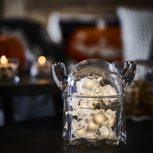 KUSTFYR, cadena de iluminación LED+32 luces. 3 de 3 open dialog