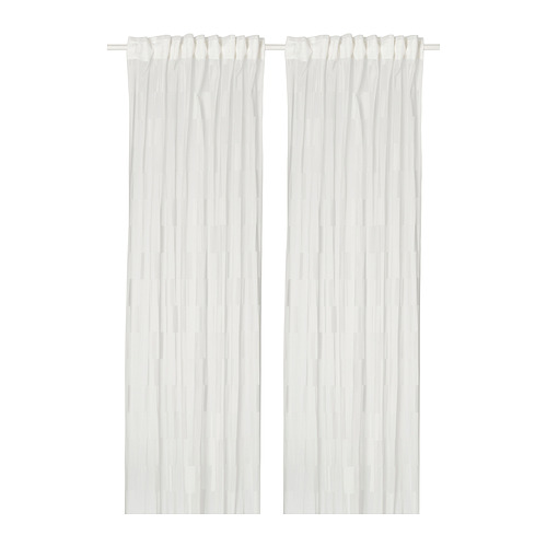 BERGNEJLIKA, Sheer curtains, 1 pair. 1 of 6 open dialog