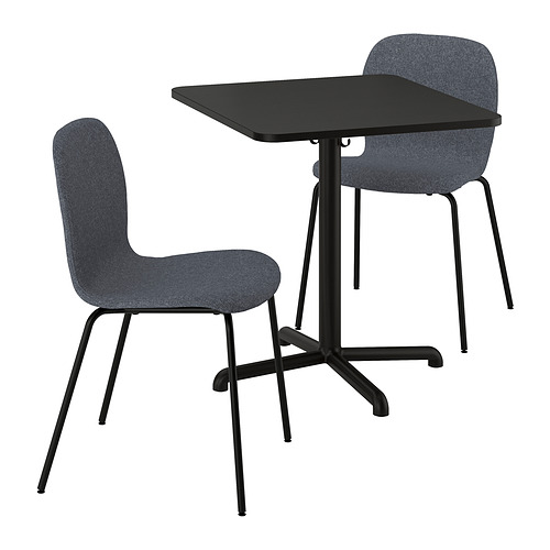 STENSELE / KARLPETTER, table and 2 chairs. 1 of 6 open dialog
