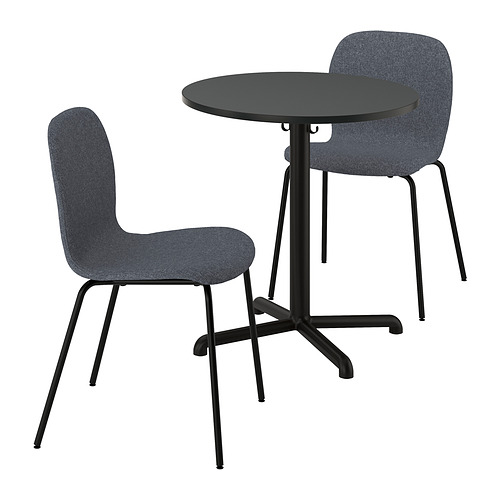 STENSELE / KARLPETTER, table and 2 chairs. 1 of 6 open dialog