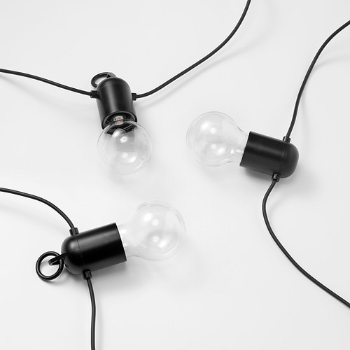 SVARTRÅ, LED string light with 12 lights. 4 of 4 open dialog