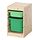 Current variation: light white stained pine light green/bright green