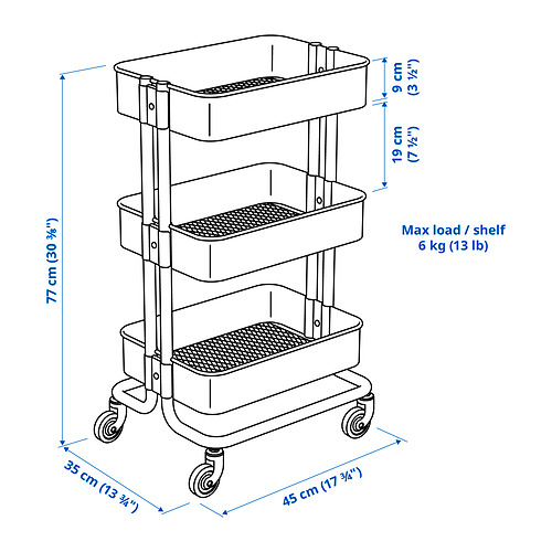 RÅSKOG, utility cart 7 of 7 open dialog