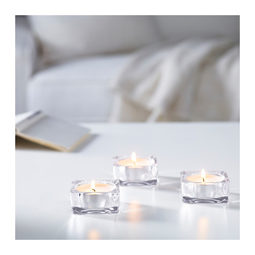 GLIMMA, unscented candle in a metal cup 4 of 4 open dialog