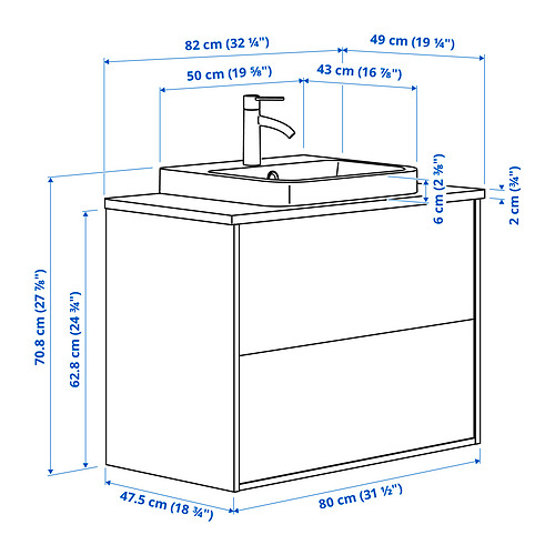 ÄNGSJÖN / BACKSJÖN, wash-stnd w drawers/wash-basin. 8 of 8 open dialog