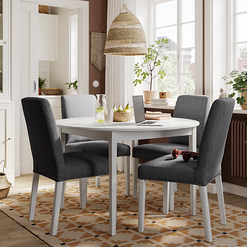 NÄSINGE / BERGMUND, table and 4 chairs. 2 of 6 open dialog