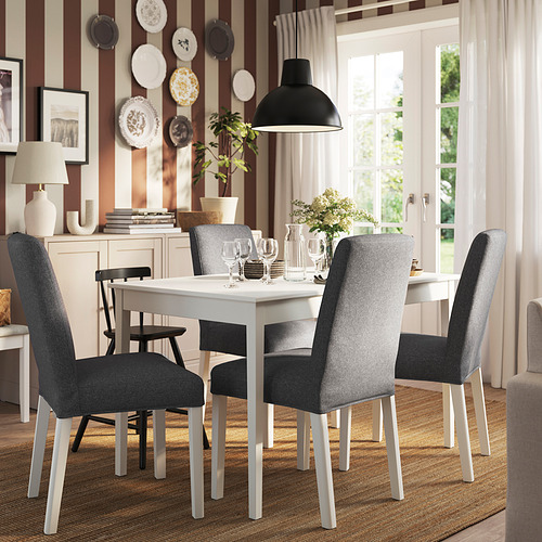 NÄSINGE / BERGMUND, table and 4 chairs. 2 of 8 open dialog