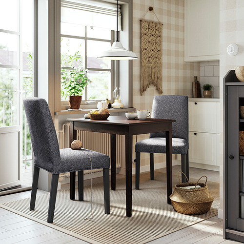 NÄSINGE / BERGMUND, mesa y 2 sillas. 2 de 7 open dialog