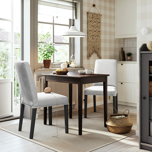 NÄSINGE / BERGMUND, mesa y 2 sillas. 2 de 7 open dialog