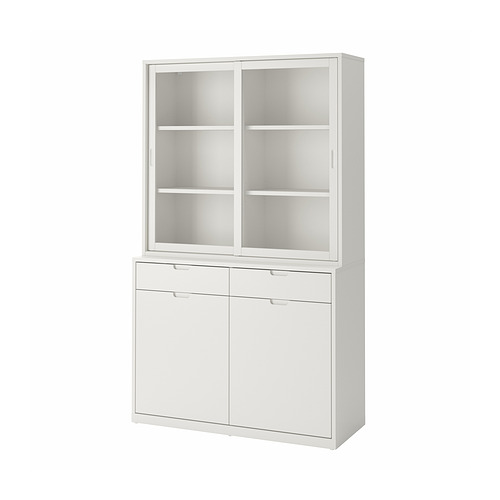 TONSTAD, storage with sliding glass doors 1 of 6 open dialog