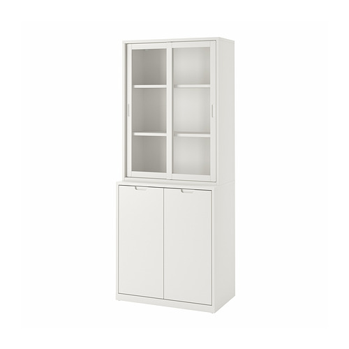 TONSTAD, storage with sliding glass doors 1 of 5 open dialog