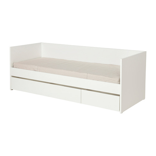 VIHALS, day-bed with storage/1 mattress 1 of 12 open dialog