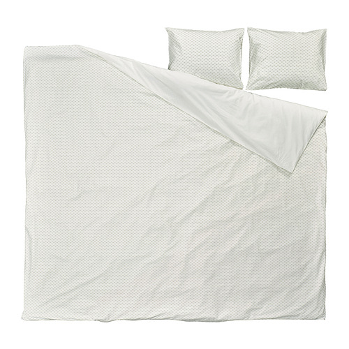 BANDKNIPPE, Duvet cover for double bed and pillowcase(s). 2 of 6 open dialog