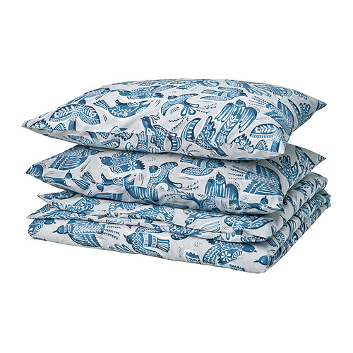 BITTERSÖTA, funda nórdica+funda(s) de almohada. 1 de 6 open dialog