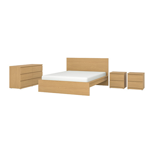 MALM / STORKLINTA, muebles de dormitorio, juego de 4. 1 de 11 open dialog