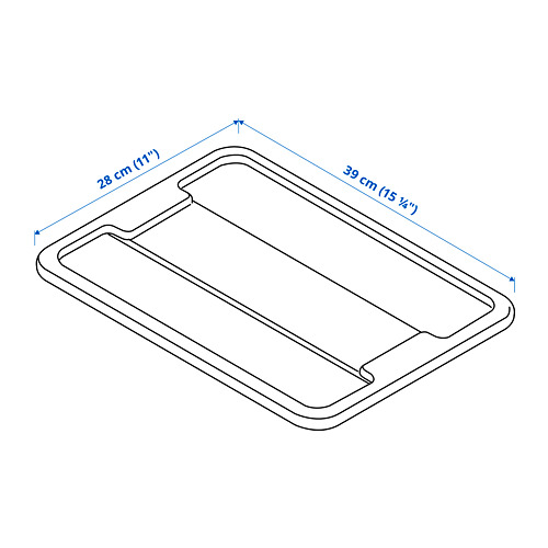 SAMLA, lid for box, 3/6 gallon 4 of 4 open dialog