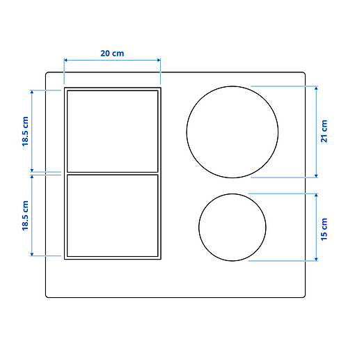SMAKLIG, induction cooktop. 7 of 8 open dialog