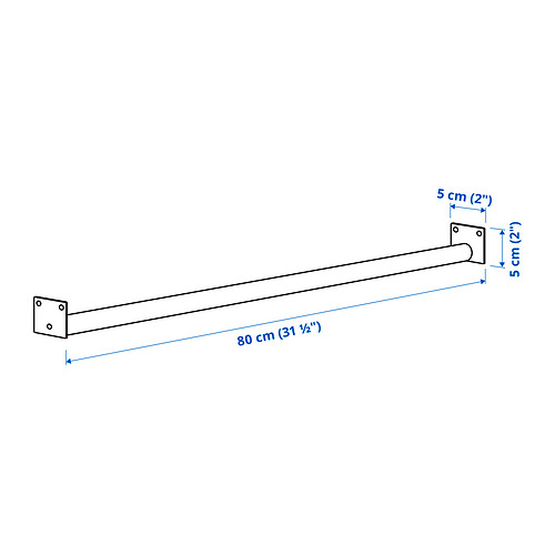 MITTZON, clothes rail for frame w castors 4 of 4 open dialog