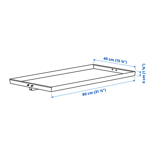 MITTZON, display shelf for frame w castors 5 of 5 open dialog
