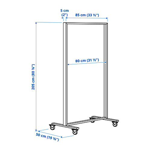 MITTZON, frame with castors 9 of 9 open dialog