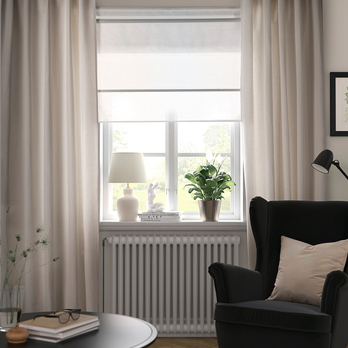 LENDA, curtains with tie-backs, 1 pair 4 of 7 open dialog