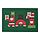 Current variation: Santa Claus pattern green