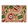Select colour variation: Christmas bauble patterned coir / multicolour