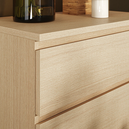 MALM, chest of 6 drawers. 3 of 4 open dialog