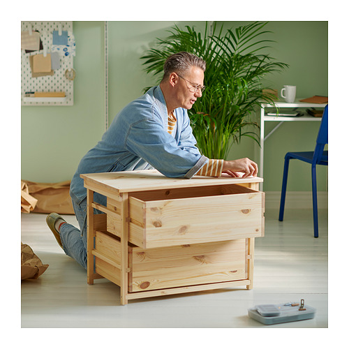 KRONÖREN, 2-drawer chest. 6 of 9 open dialog