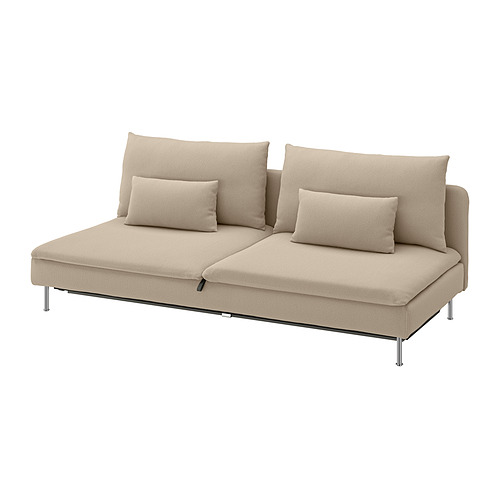 SÖDERHAMN, 3-seat sofa-bed section. 1 of 5 open dialog