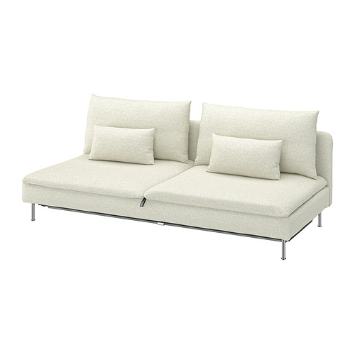 SÖDERHAMN, 3-seat sofa-bed section. 1 of 5 open dialog