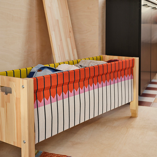 OMMJÄNGE, bench with storage. 4 of 6 open dialog