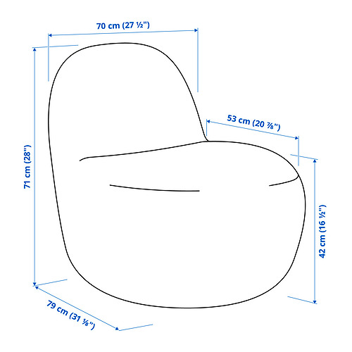 LILLESÄTER, silla giratoria. 7 de 7 open dialog