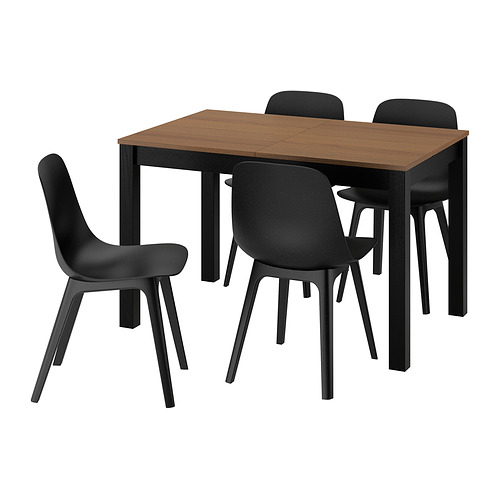 ÅLHULT / ODGER, Extendable table and 4 chairs. 1 of 6 open dialog