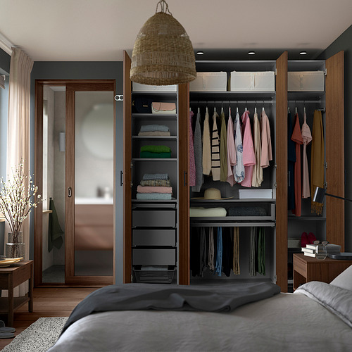 PAX / BJÖRNESKOGEN, combinación de armario. 3 de 6 open dialog