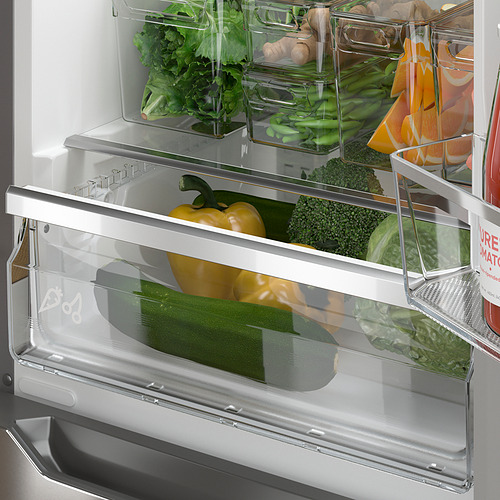 BERGSNÄS, refrigerador+congelador inferior. 7 de 9 abrir diálogo