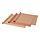 Select colour variation: Mixed patterns brown / red