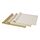 Select colour variation: Mixed patterns gold